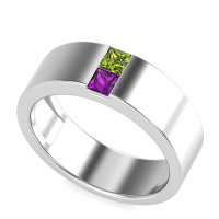 7mm Men's Classic Princess Cut Band