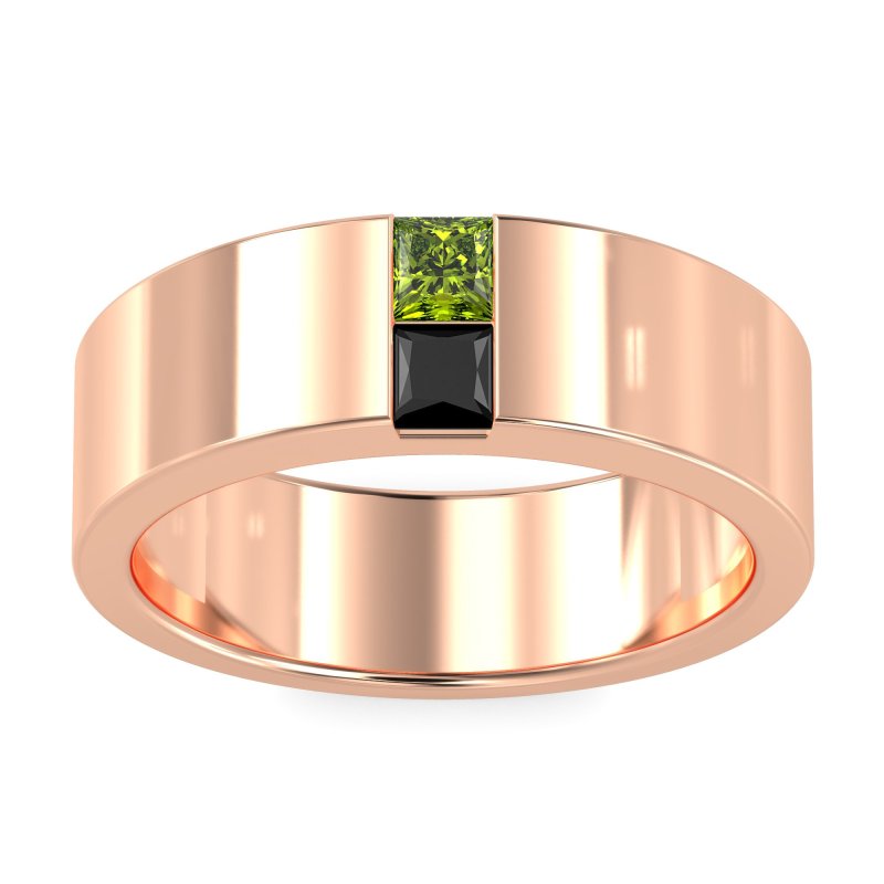 7mm Men's Classic Princess Cut Band