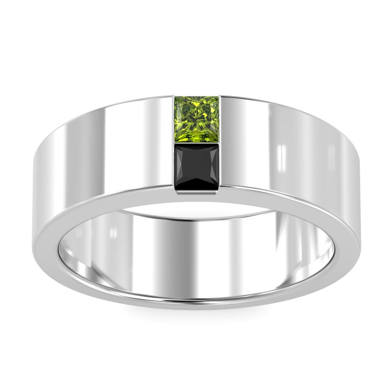 7mm Men's Classic Princess Cut Band