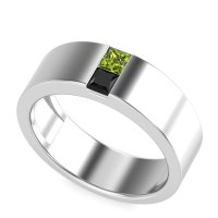 7mm Men's Classic Princess Cut Band