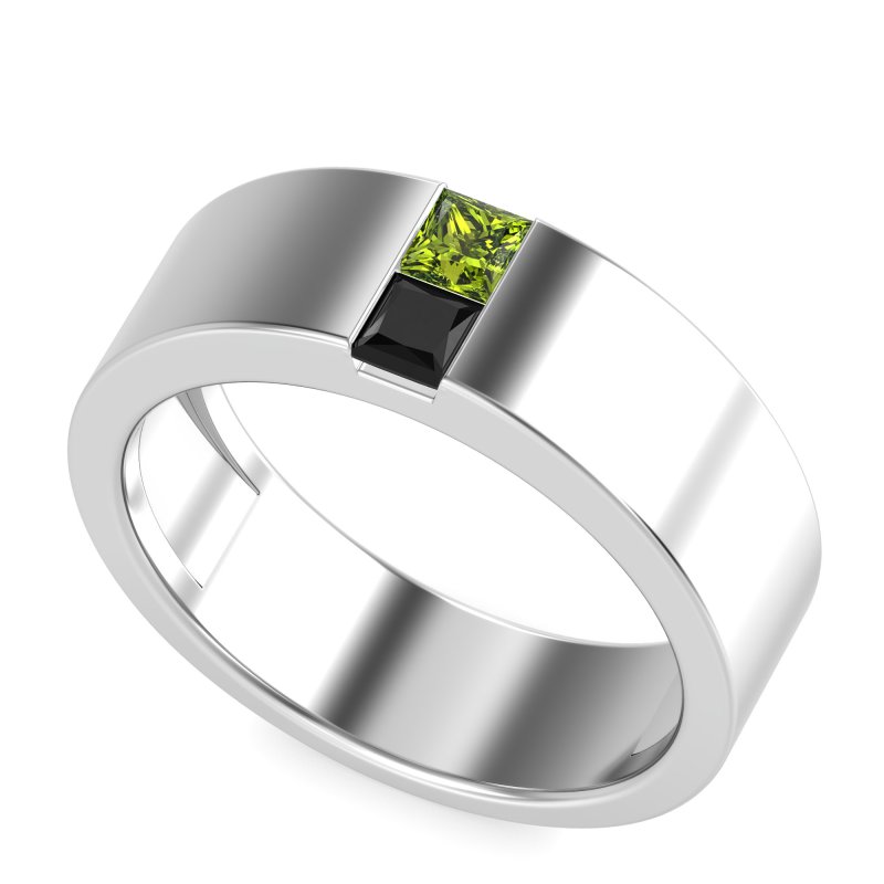 7mm Men's Classic Princess Cut Band