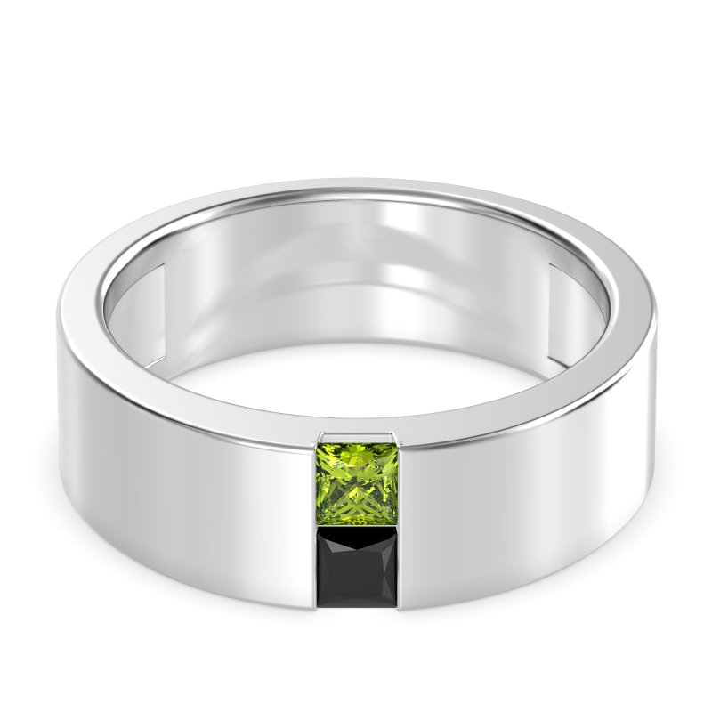 7mm Men's Classic Princess Cut Band