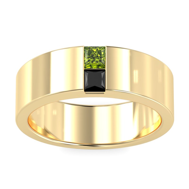 7mm Men's Classic Princess Cut Band