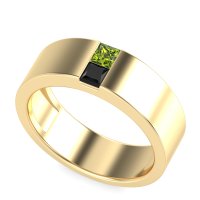 7mm Men's Classic Princess Cut Band