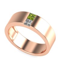 7mm Men's Classic Princess Cut Band