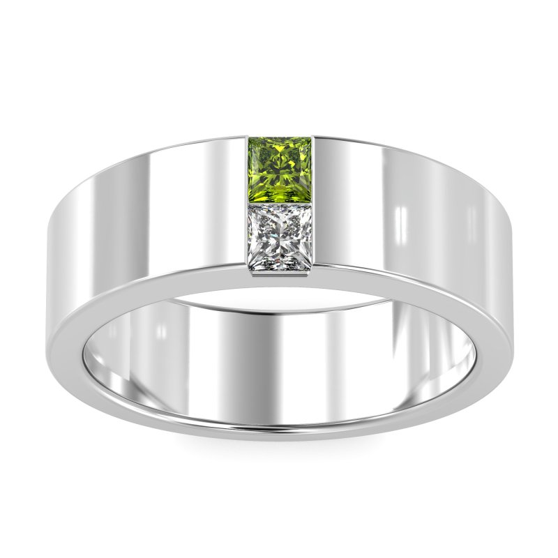 7mm Men's Classic Princess Cut Band
