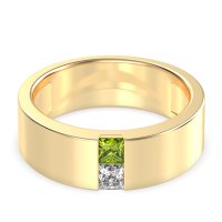 7mm Men's Classic Princess Cut Band