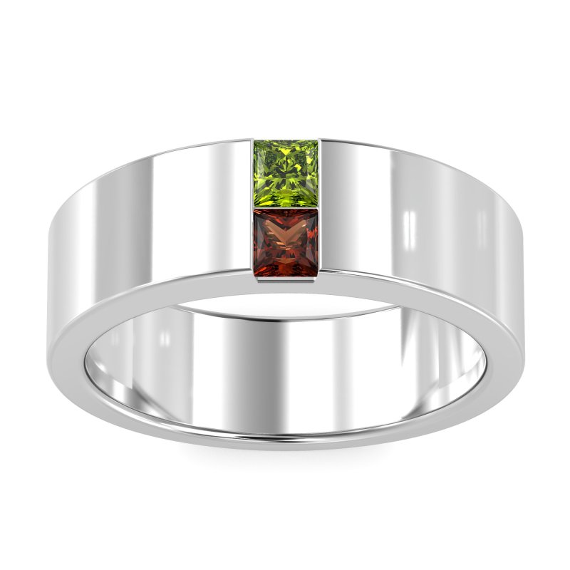 7mm Men's Classic Princess Cut Band