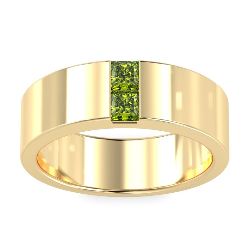 7mm Men's Classic Princess Cut Band