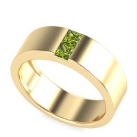 7mm Men's Classic Princess Cut Band