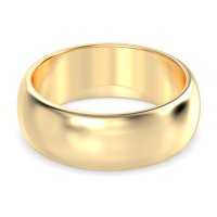 8mm Men's Classic Flat Dome Band