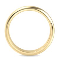 8mm Men's Classic Flat Dome Band