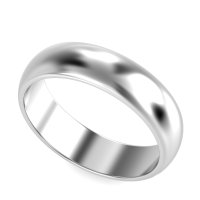 6mm Men's Classic Dome Band