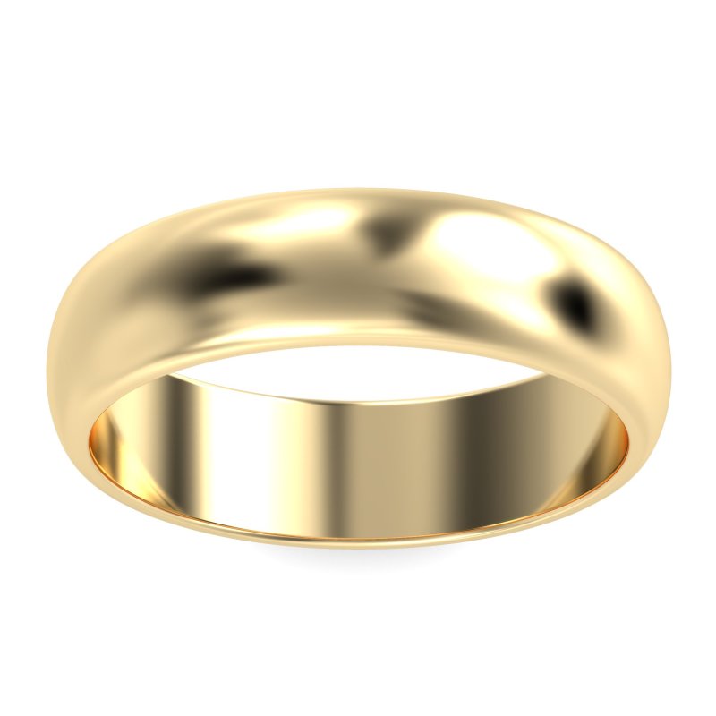 6mm Men's Classic Dome Band