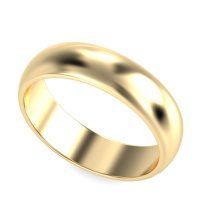 6mm Men's Classic Dome Band