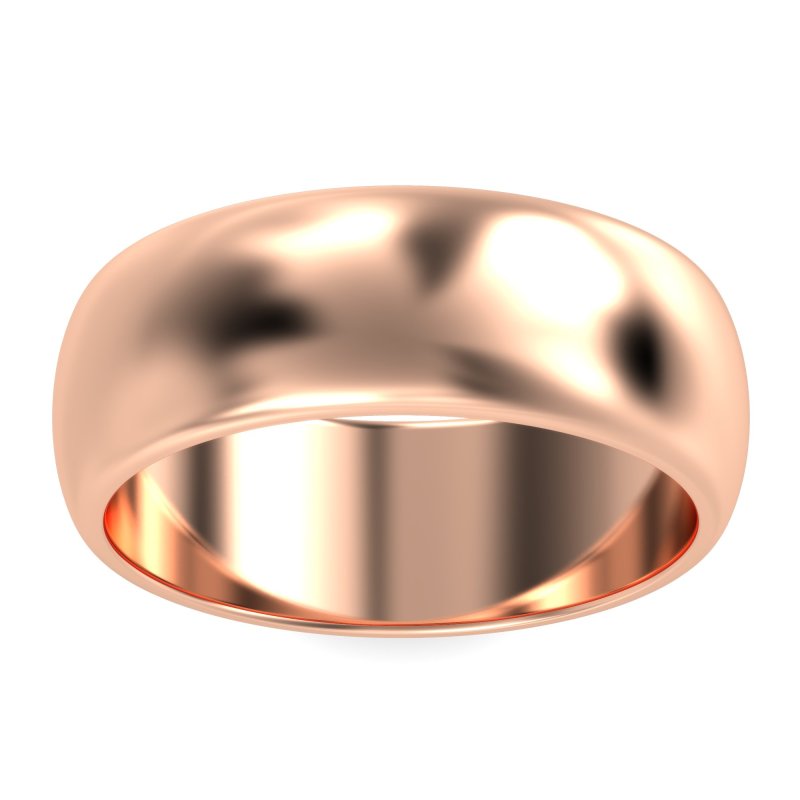 8mm Men's Classic Dome Band