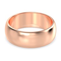 8mm Men's Classic Dome Band