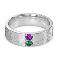 7mm Men's Brushstroke Band