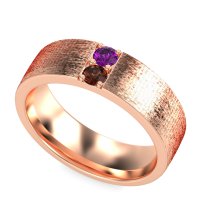 7mm Men's Brushstroke Band