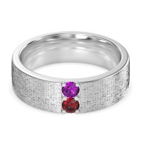 7mm Men's Brushstroke Band