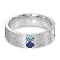 7mm Men's Brushstroke Band