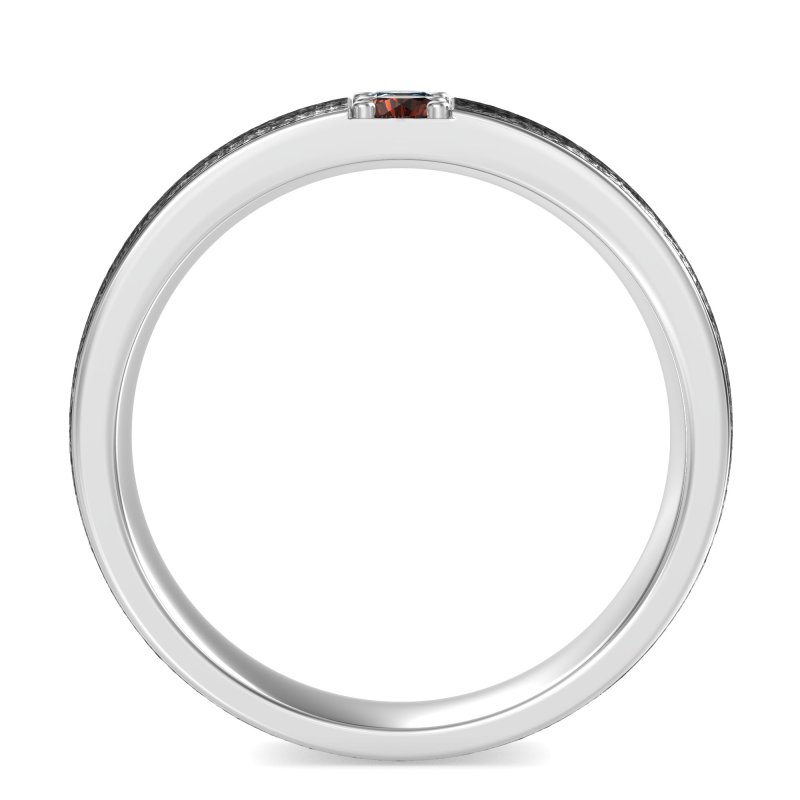 7mm Men's Brushstroke Band