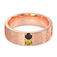 7mm Men's Brushstroke Band