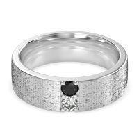 7mm Men's Brushstroke Band