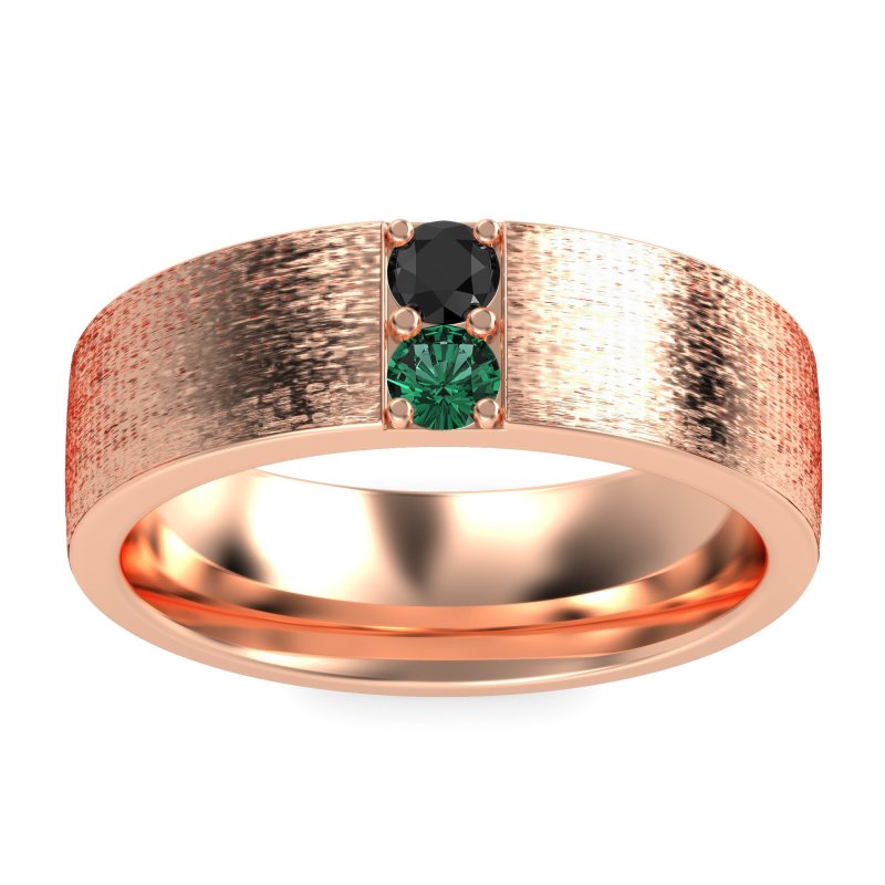 7mm Men's Brushstroke Band