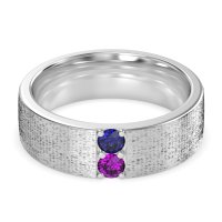 7mm Men's Brushstroke Band