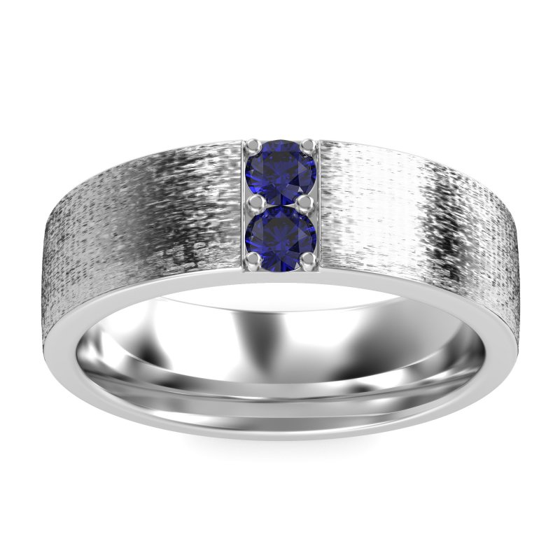 7mm Men's Brushstroke Band