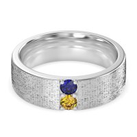 7mm Men's Brushstroke Band