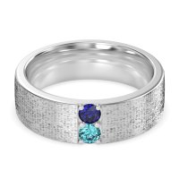 7mm Men's Brushstroke Band