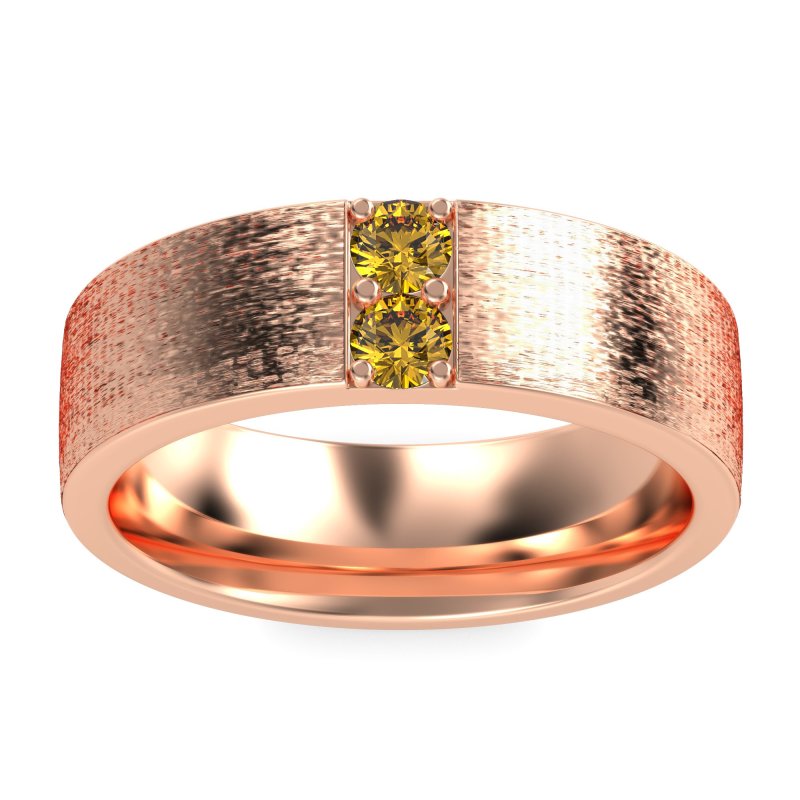 7mm Men's Brushstroke Band