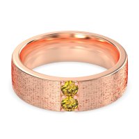 7mm Men's Brushstroke Band