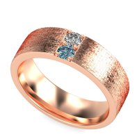 7mm Men's Brushstroke Band