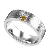 7mm Men's Brushstroke Band