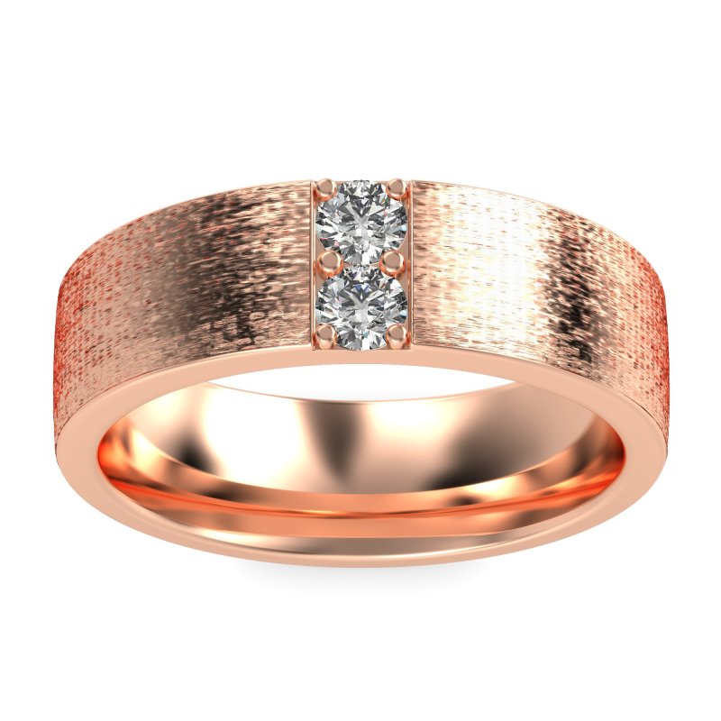 7mm Men's Brushstroke Band