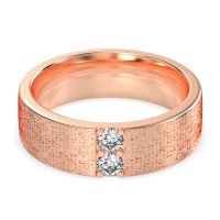 7mm Men's Brushstroke Band