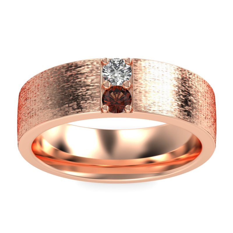 7mm Men's Brushstroke Band