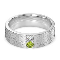 7mm Men's Brushstroke Band