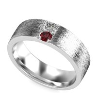 7mm Men's Brushstroke Band