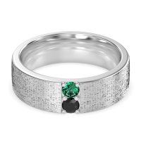 7mm Men's Brushstroke Band