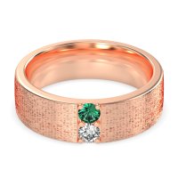 7mm Men's Brushstroke Band