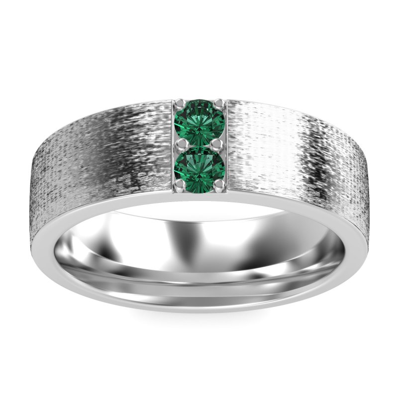 7mm Men's Brushstroke Band