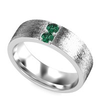 7mm Men's Brushstroke Band