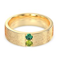 7mm Men's Brushstroke Band