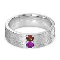 7mm Men's Brushstroke Band