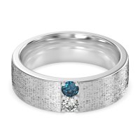 7mm Men's Brushstroke Band