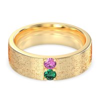 7mm Men's Brushstroke Band